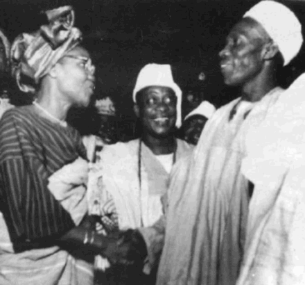 Funmi and Tafewa Balewa, Nigeria’s first Prime Minister